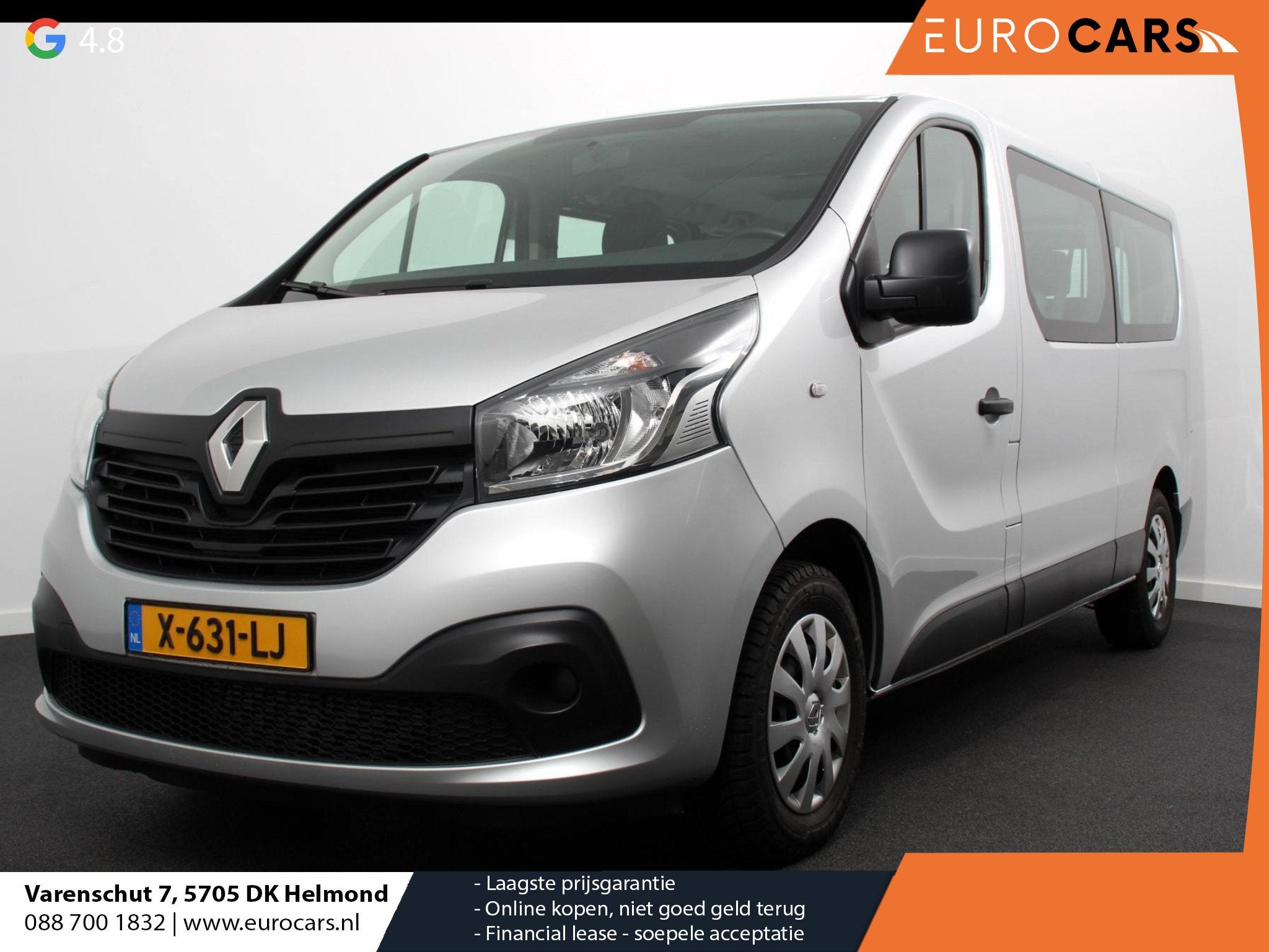 Renault Trafic Passenger 1.6 dCi Grand Authentique Energy in, Voorwielaandrijving, Stof, Gebruikt, 2000 kg