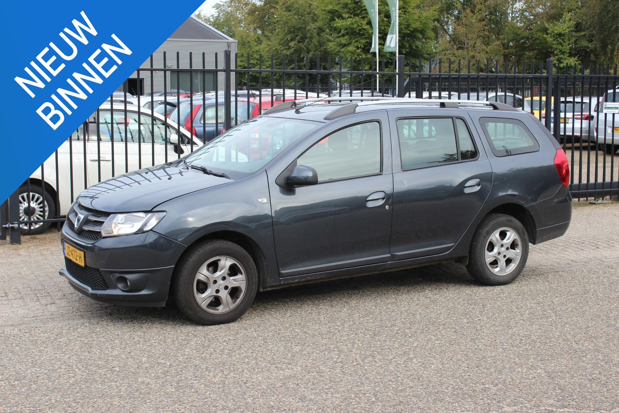 Dacia Logan MCV 0.9 TCe Bi-Fuel Laureate, Airco!, Auto's, Voorwielaandrijving, 898 cc, Stof, Gebruikt