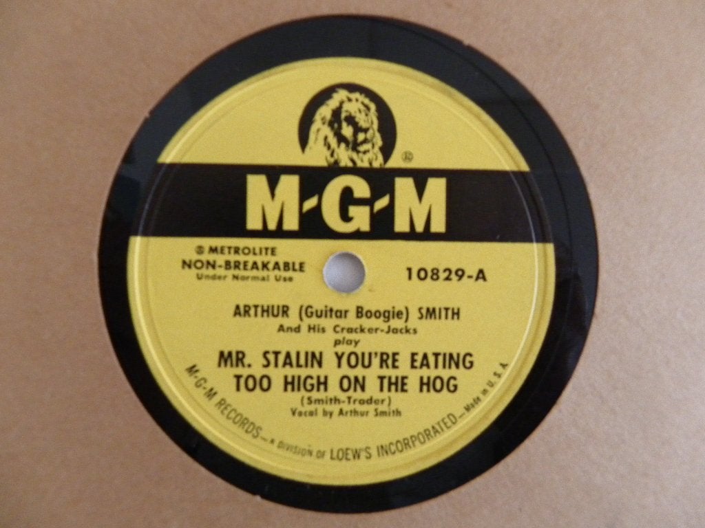 78 Toerenplaat Arthur (Guitar Boogie) Banjo Buster, Gebruikt, Ophalen of Verzenden, 12 inch, Overige typen