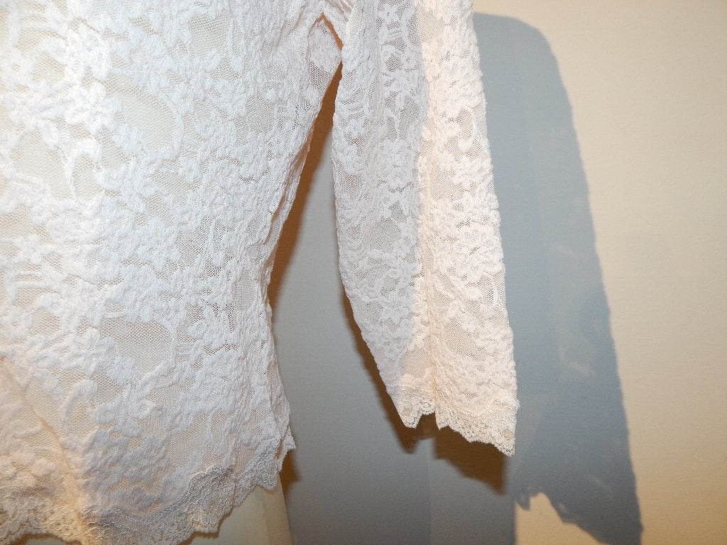 Rosemunde beeldig vestje van een stretch kant poeder nieuw L, Overige kleuren, Verzenden, Maat 42/44 (L), Nieuw