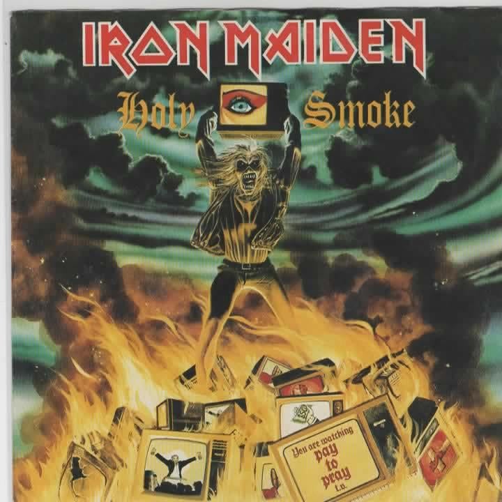Iron Maiden- Holy Smoke, Verzenden, 7 inch, Pop, Fotohoes