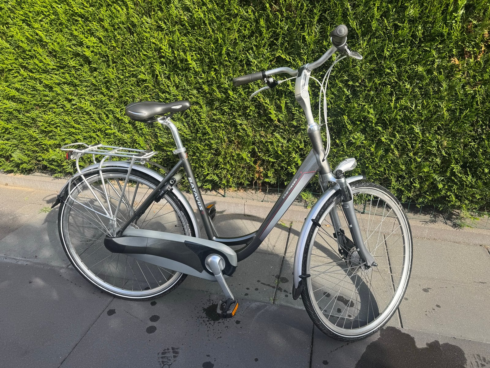 Batavus Intermezzo Damesfiets - Nieuwstaat - Grijs Metalliek, Ophalen, 53 tot 56 cm, Versnellingen, Batavus