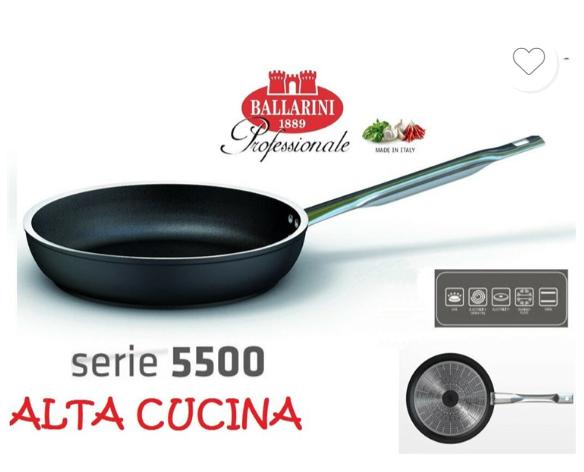 kookpannen professioneel anti-aanbak Ballarini Serie 5500, Ophalen, Nieuw, Aluminium, Koekenpan of Braadpan