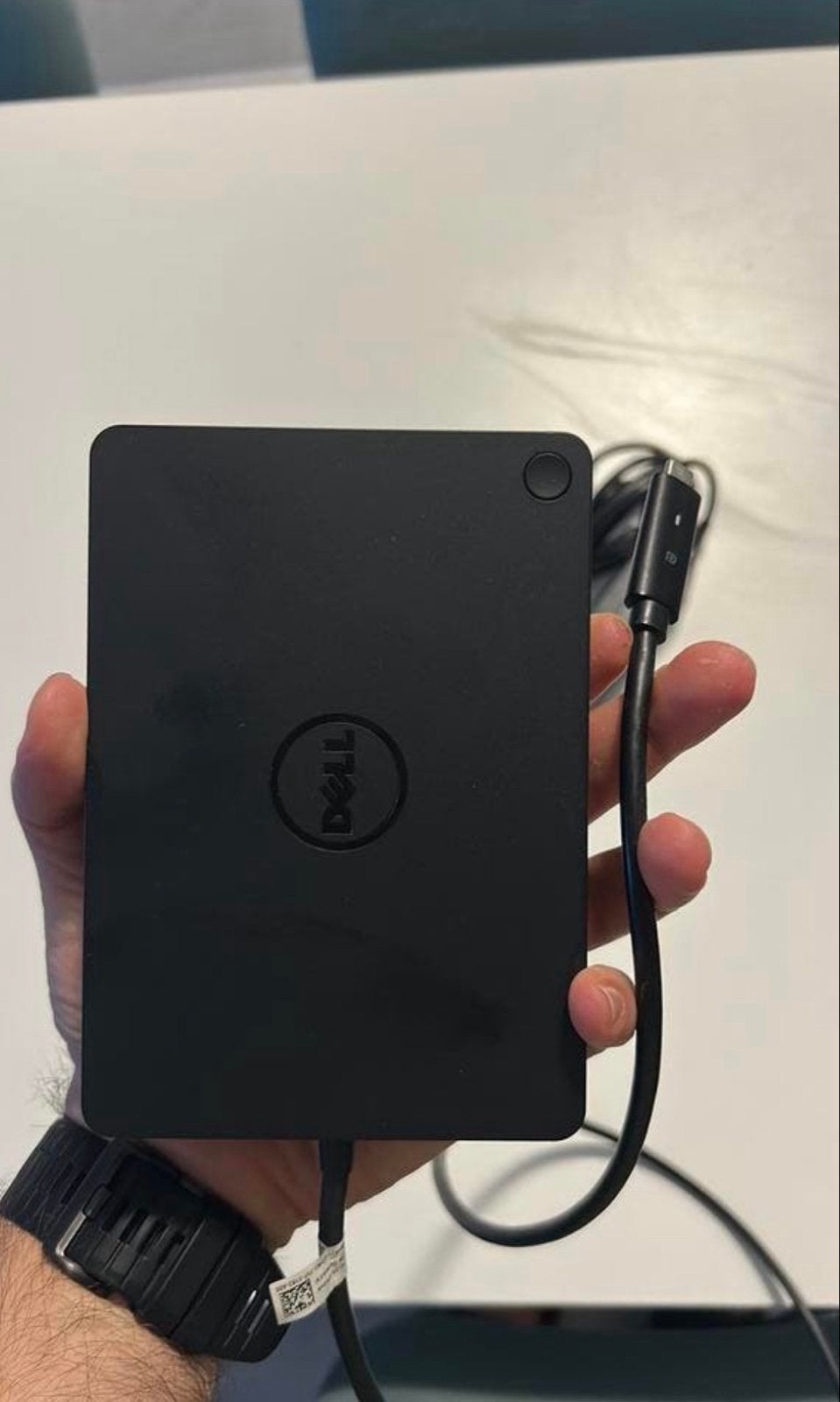 Dell WD15 USB-C Docking Station met 180W AC Adapter, Computers en Software, Dockingstations, Ophalen, Zo goed als nieuw, Docking station