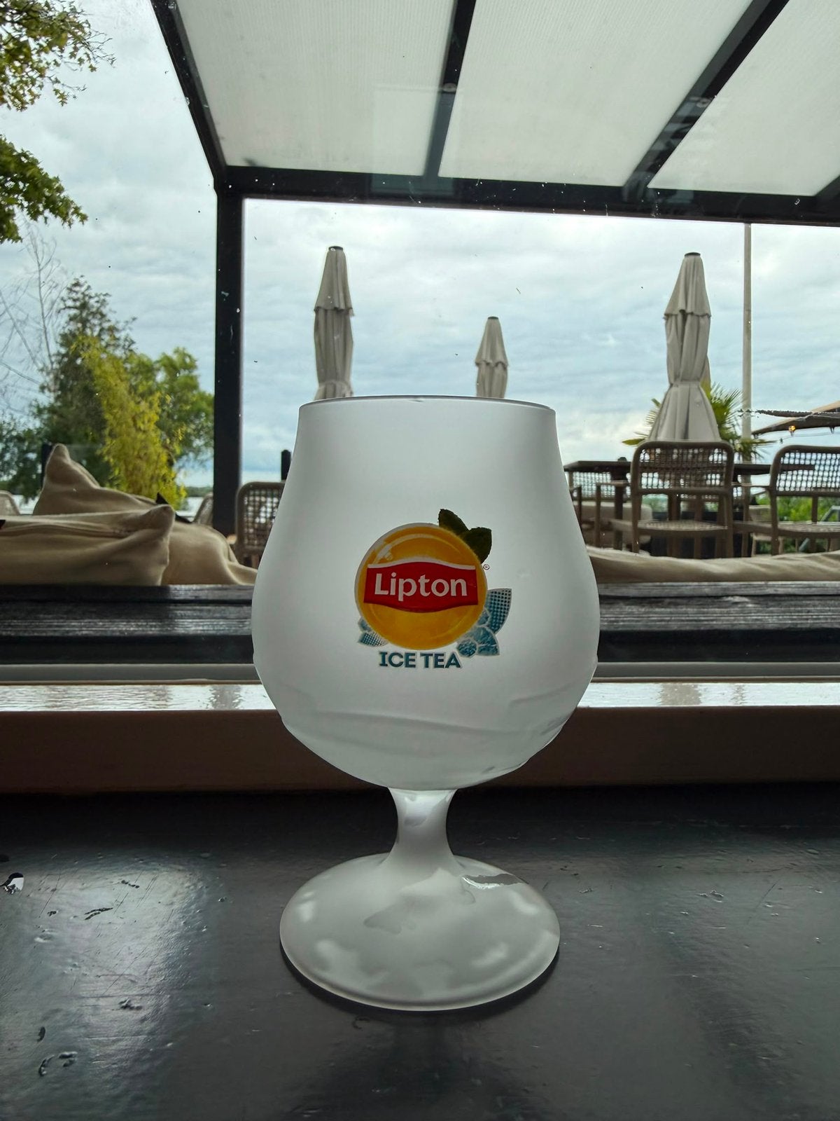 18x Lipton Ice Tea glazen - nieuw, Ophalen, Nieuw, Frisdrankglas