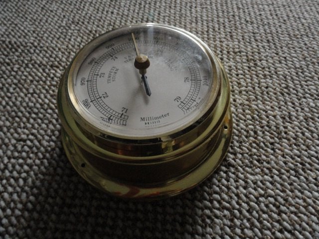 Marine scheepsbarometer, Ophalen, Gebruikt, Overige typen