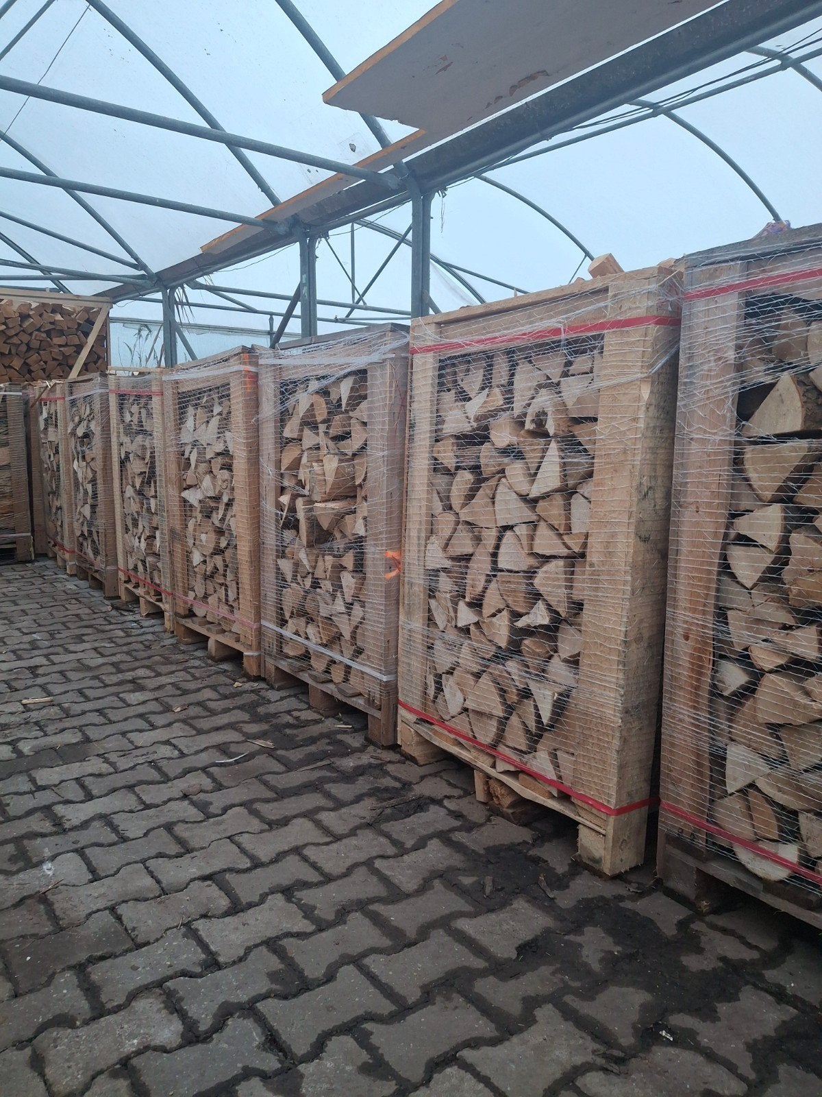 Ovengedroogde 1m³ kratten haardhout, 6 m³ of meer, Ophalen of Verzenden
