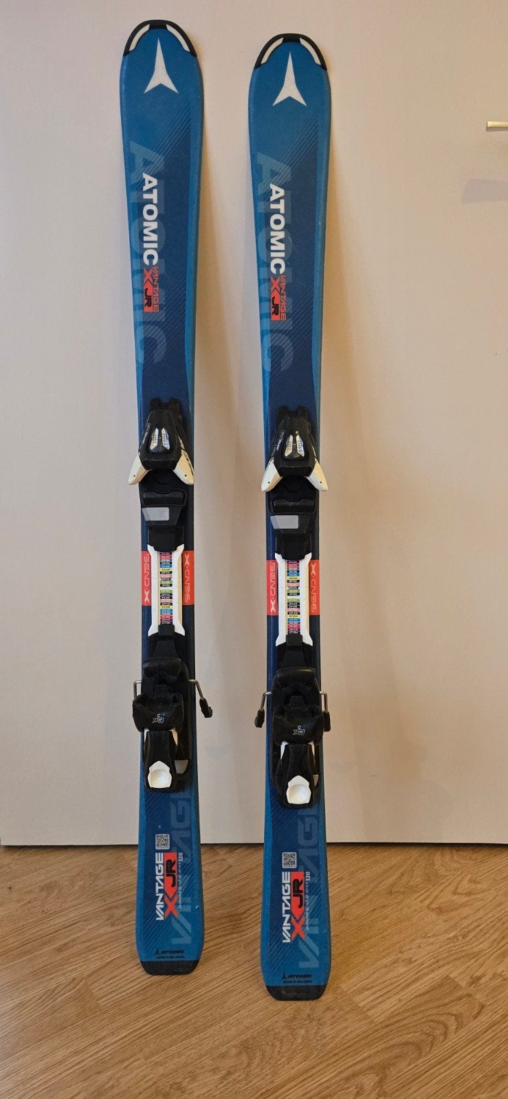Atomic Vantage XJR 120 ski's - geslepen en gewaxt, 100 tot 140 cm, Ophalen of Verzenden, Zo goed als nieuw, Atomic