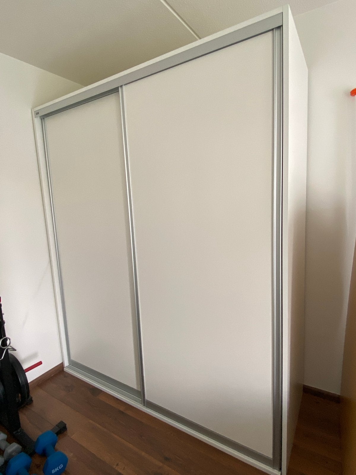Kledingkast met schuifdeuren, Ophalen, Gebruikt, 200 cm of meer, 150 tot 200 cm