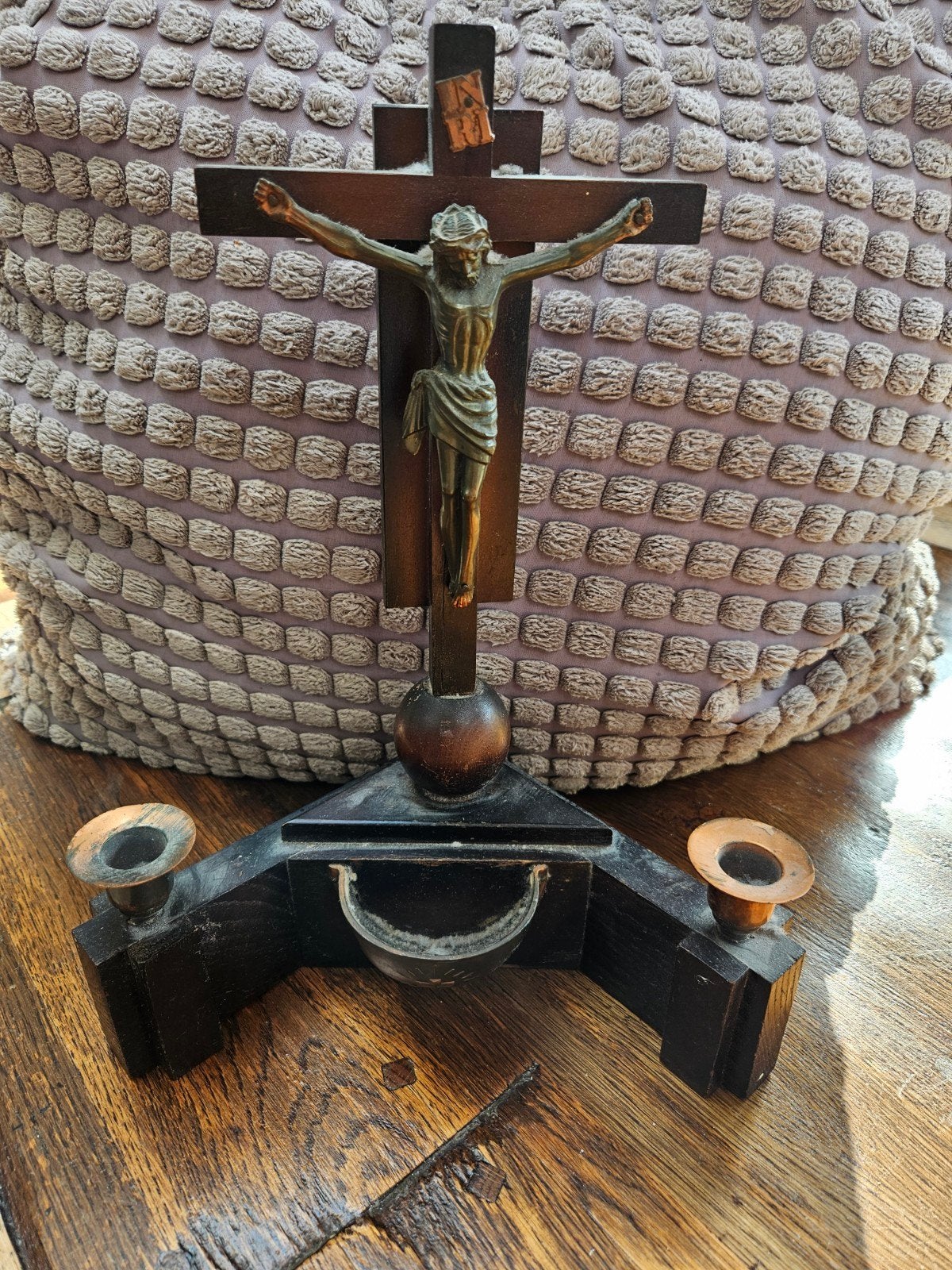 Crucifix/houten kruis met Jezus/houten kruis met Jezus, Antiek en Kunst, Ophalen of Verzenden
