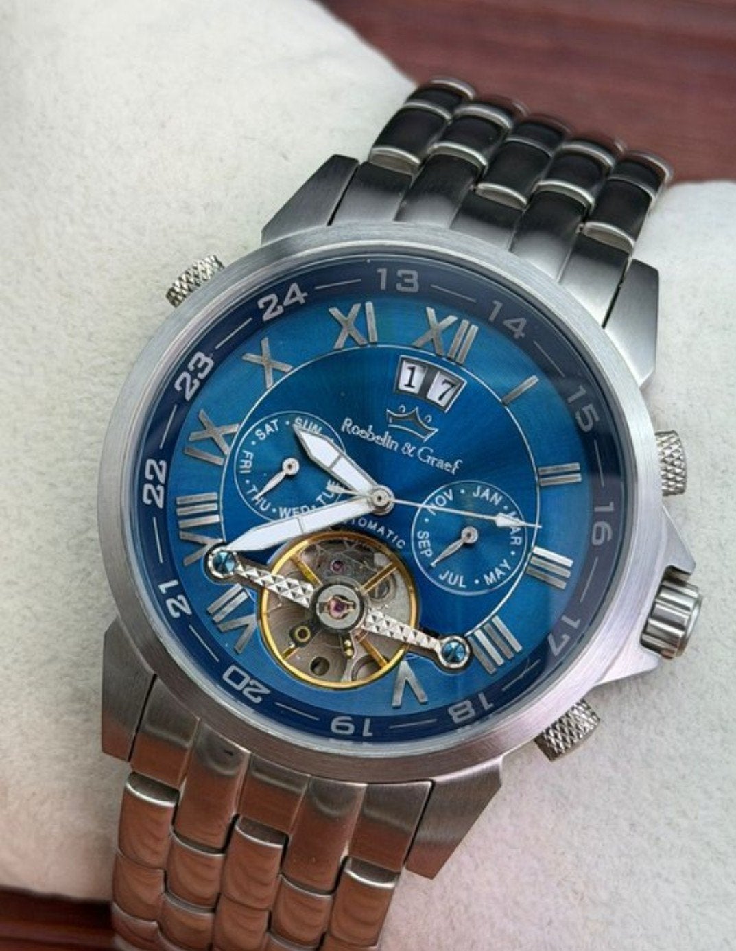 Roebelin & Graef Automatisch Horloge - Zo goed als nieuw, Ophalen of Verzenden