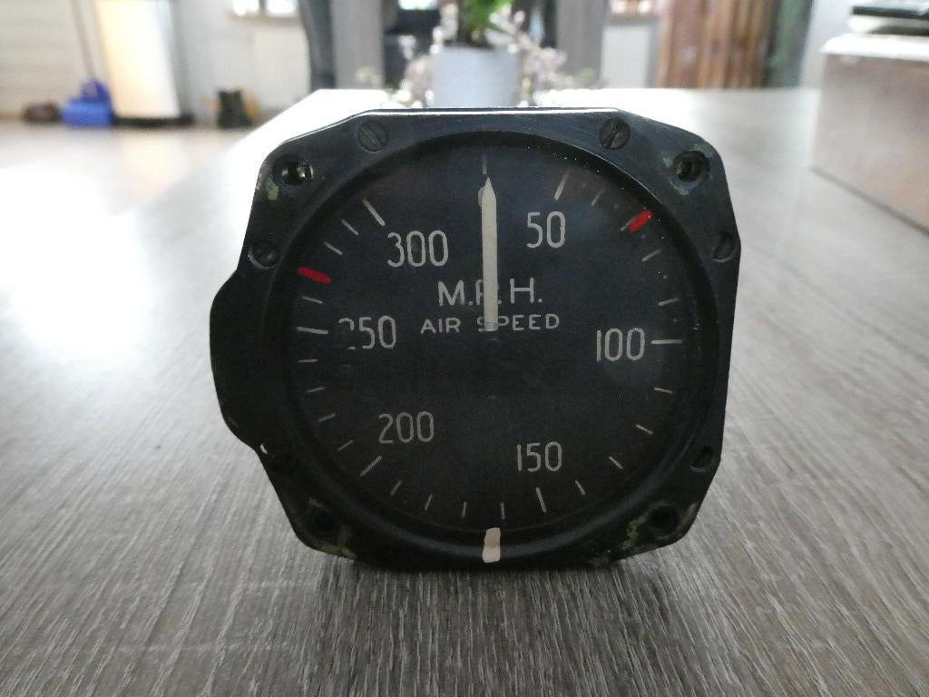 Canadese vliegtuig snelheidsmeter M.P.H. Air Speed., Ophalen of Verzenden, Luchtmacht, Engeland, Overige typen