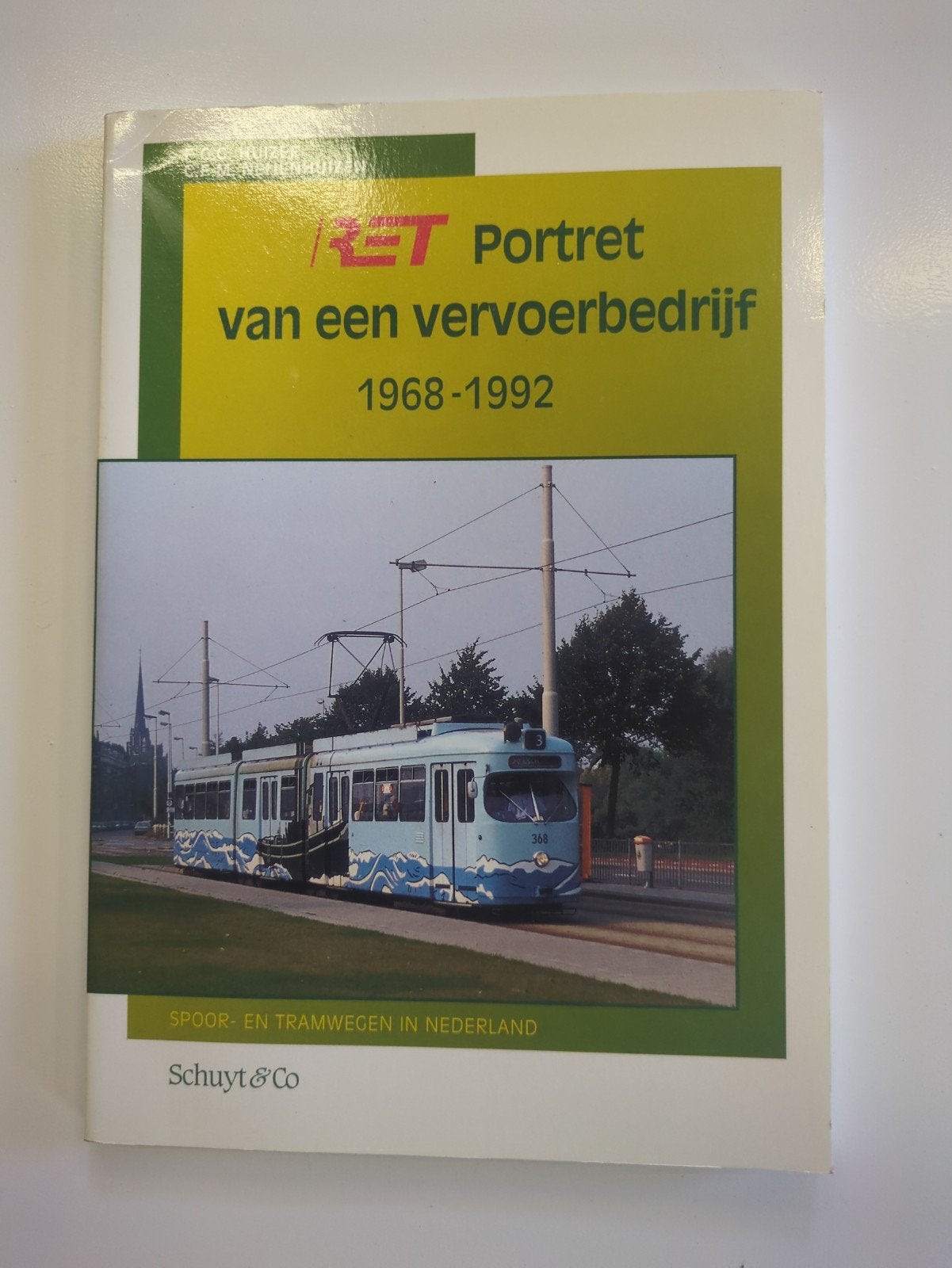 RET Portret van een vervoerbedrijf 1968-1992, Verzamelen, Spoorwegen en Tramwegen, Ophalen of Verzenden