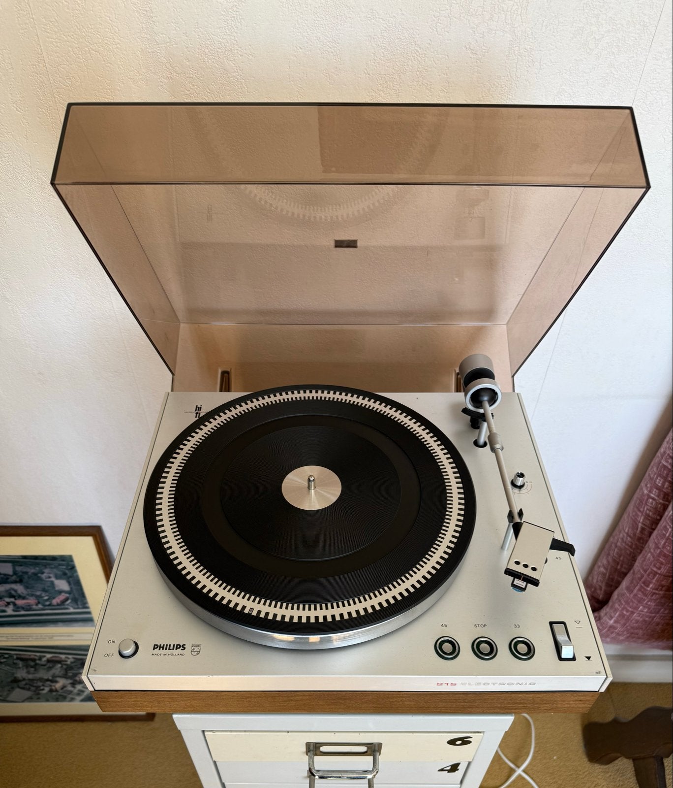 Zeer complete Philips audioset uit de jaren '70, Ophalen, Philips, Gebruikt, Tuner of Radio