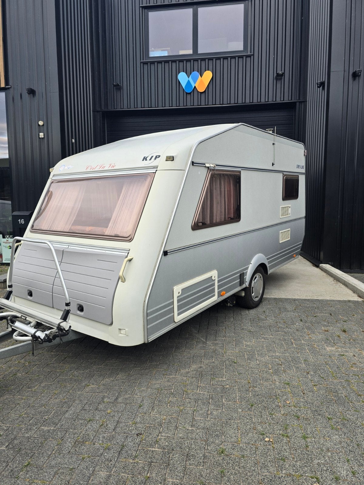 Kip Grey-Line caravan compleet, Schokbreker, Rondzit, Kip, Tot en met 3