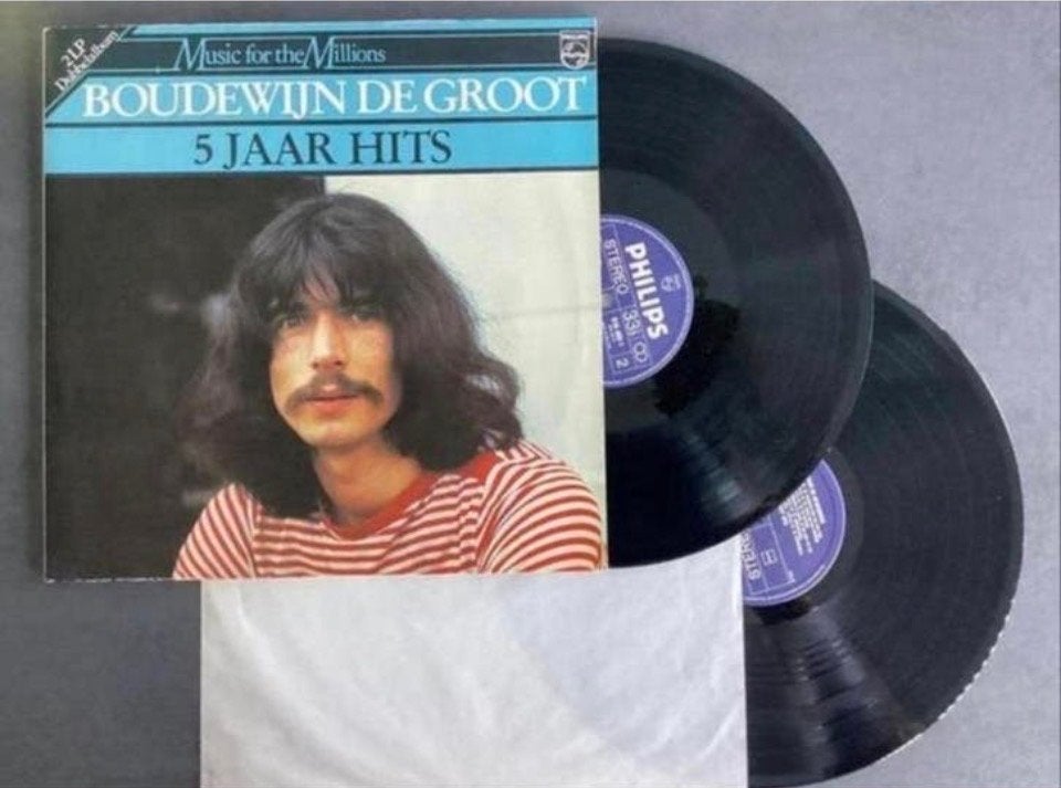 Boudewijn de Groot - 5 Jaar Hits (2LP), Ophalen of Verzenden, 12 inch, Dubbel-LP