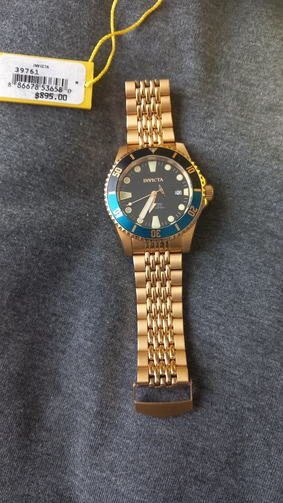 invicta automatic, Ophalen of Verzenden, Nieuw, Zwart, Android