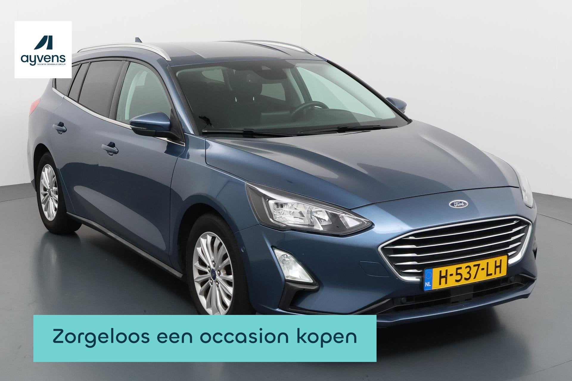 Ford Focus Wagon 1.0 EcoBoost Titanium Business Ruime statio, Auto's, Gebruikt, 23 km/l, Origineel Nederlands, 999 cc