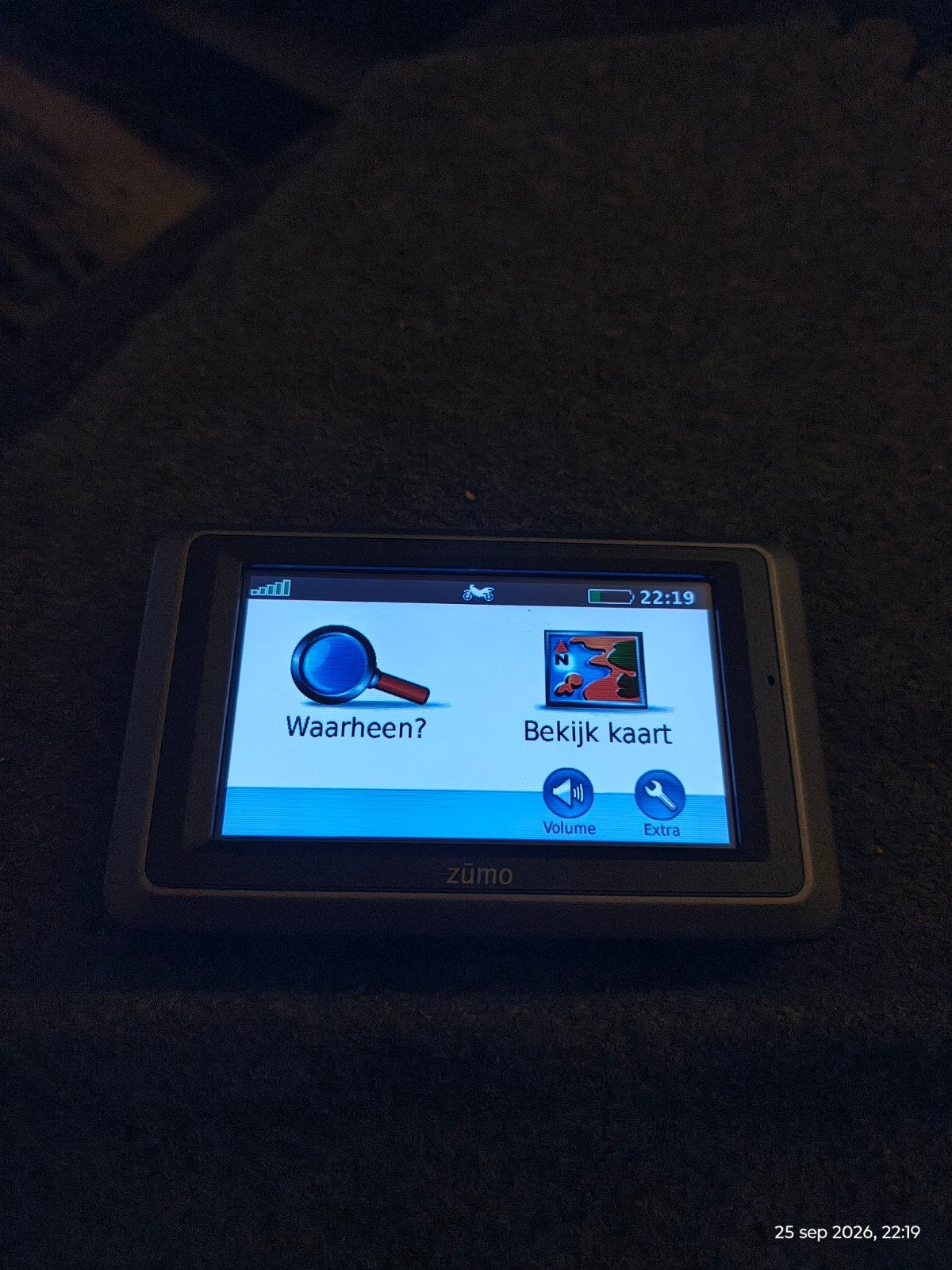 garmin zumo 660, Motoren, Ophalen of Verzenden, Gebruikt
