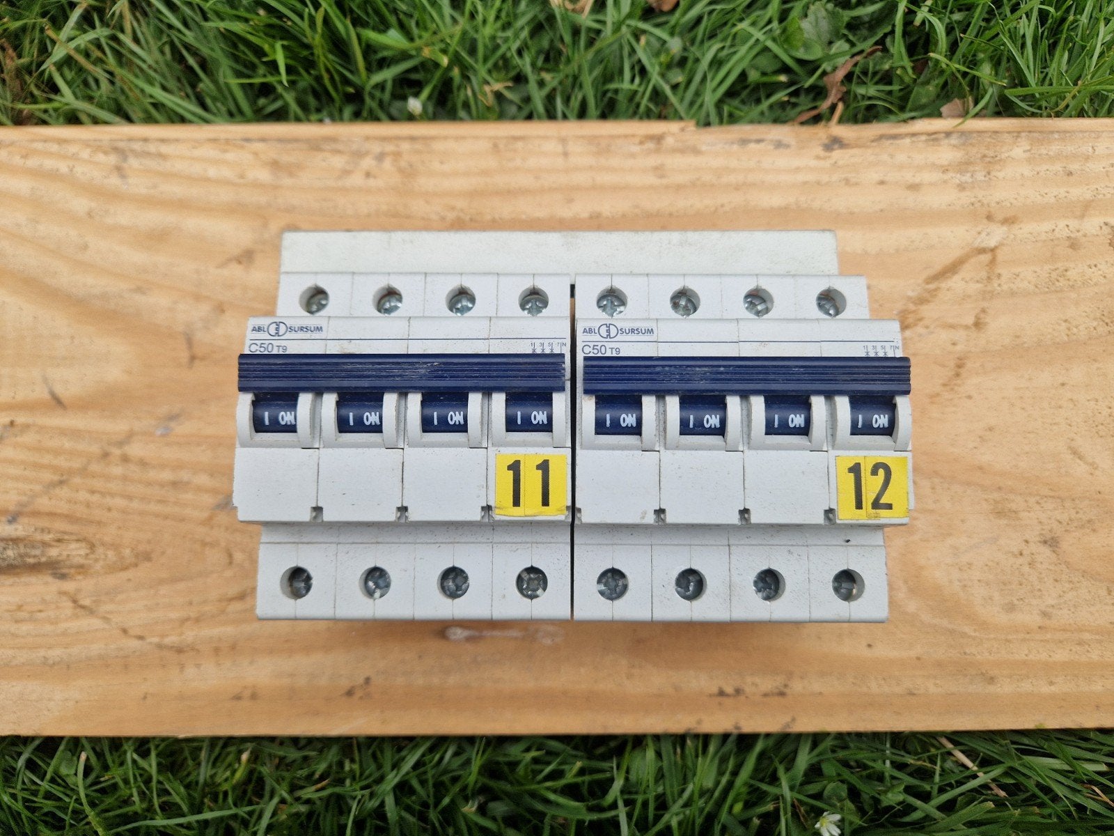 Krachtstroom automaat C50 3 fase automaat groepenkast, Ophalen of Verzenden, Gebruikt
