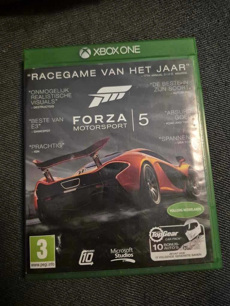 Forza Motorsport 5 Xbox One - Top Gear stemmen, Spelcomputers en Games, Games | Xbox One, Ophalen of Verzenden