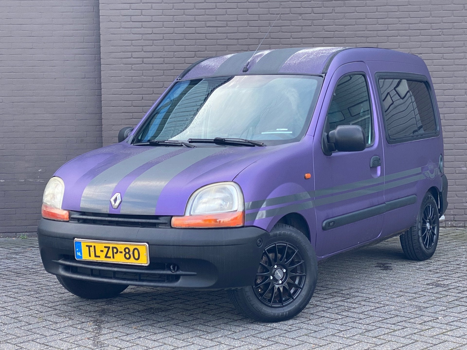 Renault Kangoo 1.4 RT/ Rolstoelvervoer/ Schuifdeur/, Stof, 4 cilinders, Wit, Origineel Nederlands
