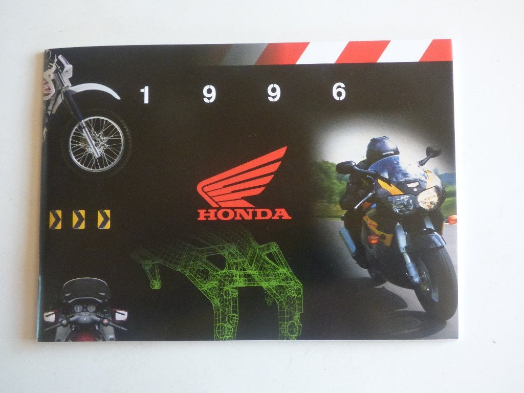 HONDA FOLDER MODELLEN JAAR 1996, Ophalen of Verzenden, Honda