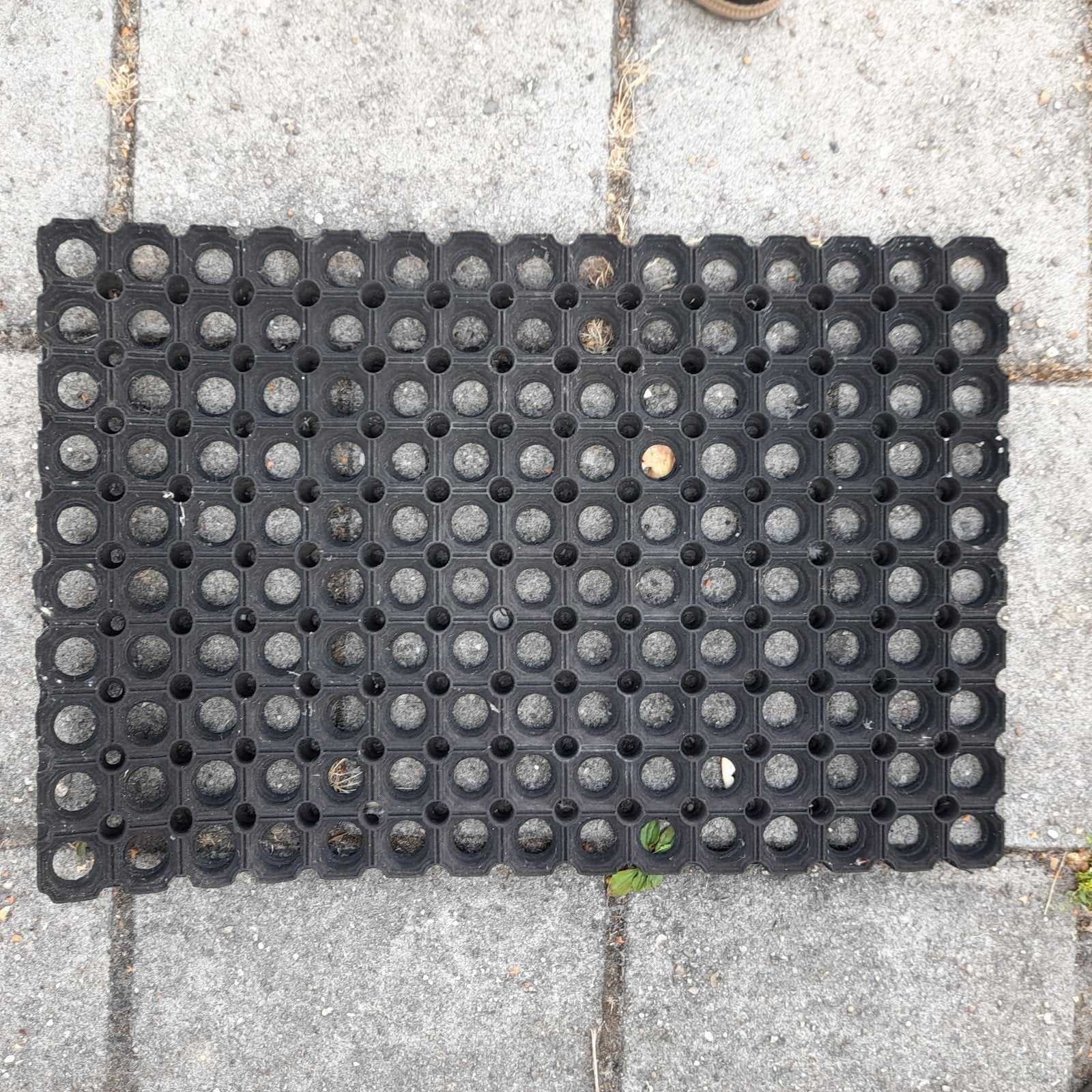 Rubberen deurmat, Tuin en Terras, Ophalen, Rubber, Zo goed als nieuw, Droogloopmat