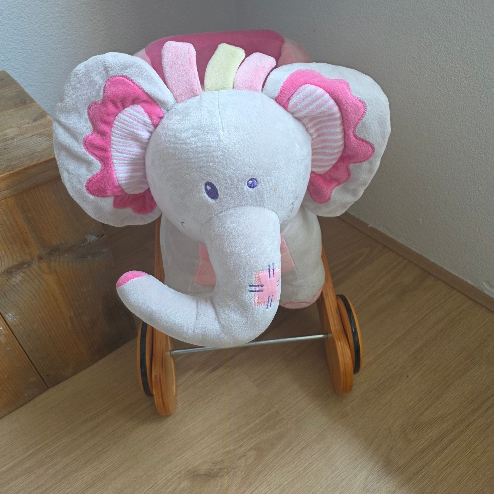 Baby Schommelstoel Olifant - Comfortabel & Plezier, Ophalen of Verzenden, Nieuw, Overige typen