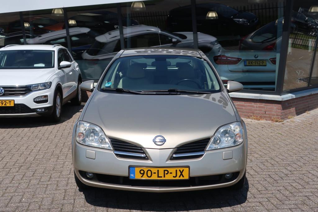 Nissan Primera 2.0 Acenta. Adap.CRUISE_A.KAMERA_NAP., Voorwielaandrijving, 1998 cc, Gebruikt, Beige