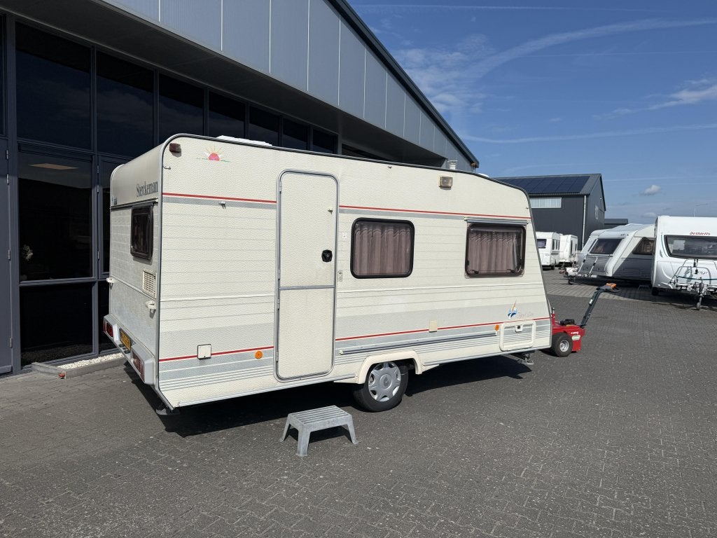 Sterckeman Fjord 420 Bed + Zit + WC 725KG leeg + Bovag 2025, Sterckeman, Bedrijf, Treinzit, 4 tot 5 meter