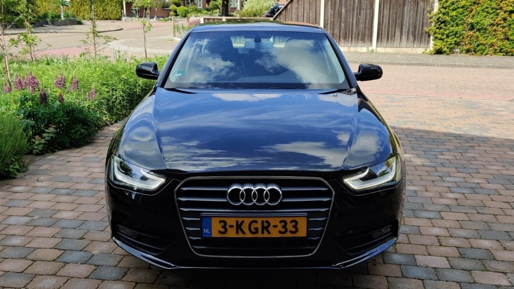Audi A4 Limousine 1.8 TFSI 2013 119.000 km Dealeronderhouden, Auto's, Audi, Voorwielaandrijving, Euro 5, Stof, Zwart