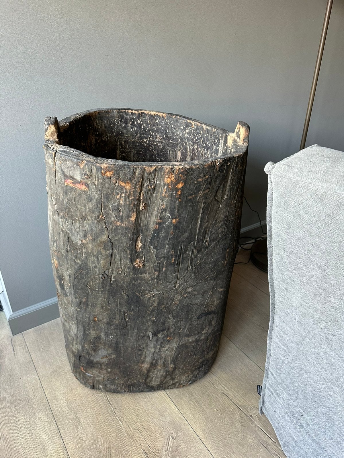 Aura peeperkorn, Ophalen of Verzenden, Zo goed als nieuw, Rond, Hout