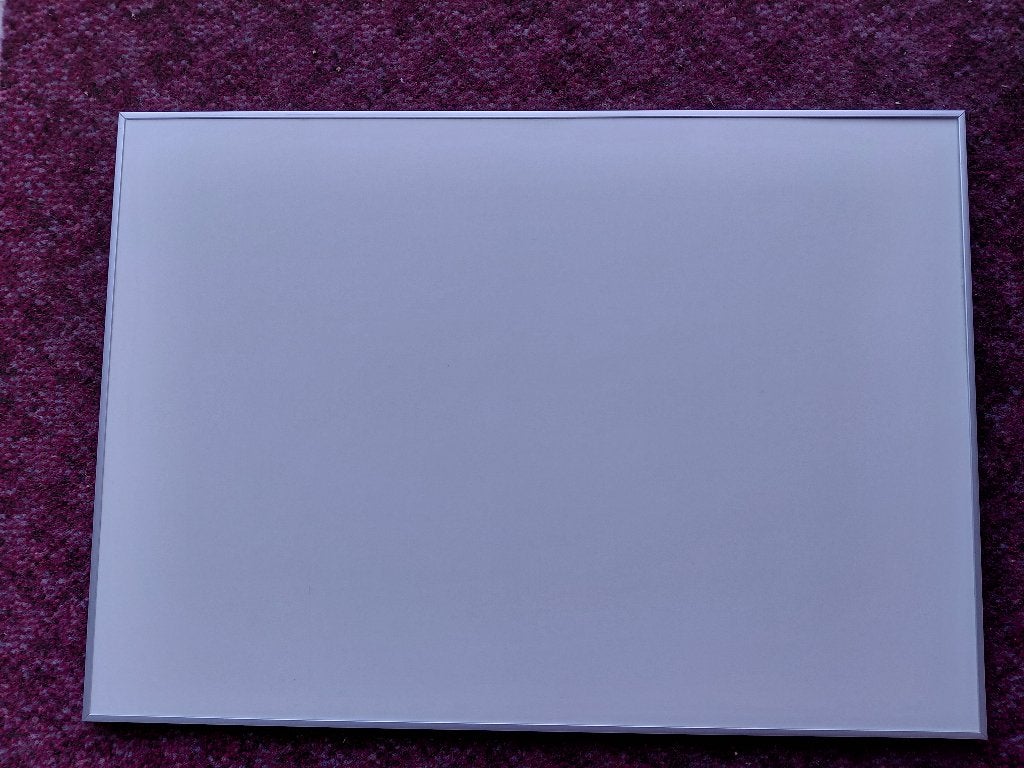 fotolijst 60 x 85 cm (aluminium), Ophalen, Met ophangkoord, Zilver, Metaal