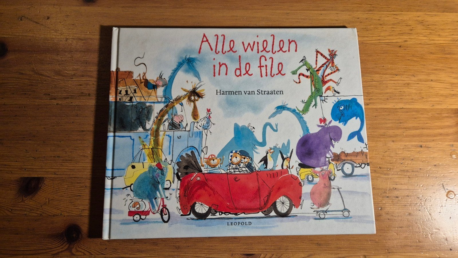 Harmen van Straaten - Alle wielen in de file, Fictie algemeen, Jongen of Meisje, Harmen van Straaten, Ophalen of Verzenden