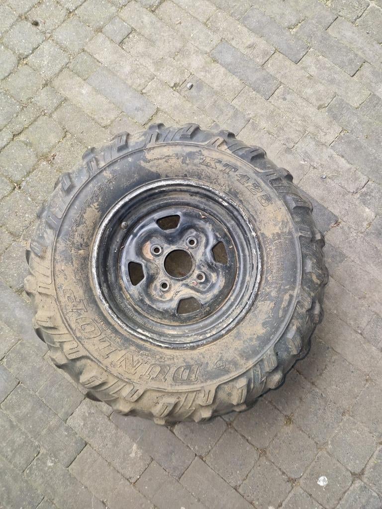 Band met velg (reserveband) Yamaha Grizzly 700, Ophalen, Suzuki