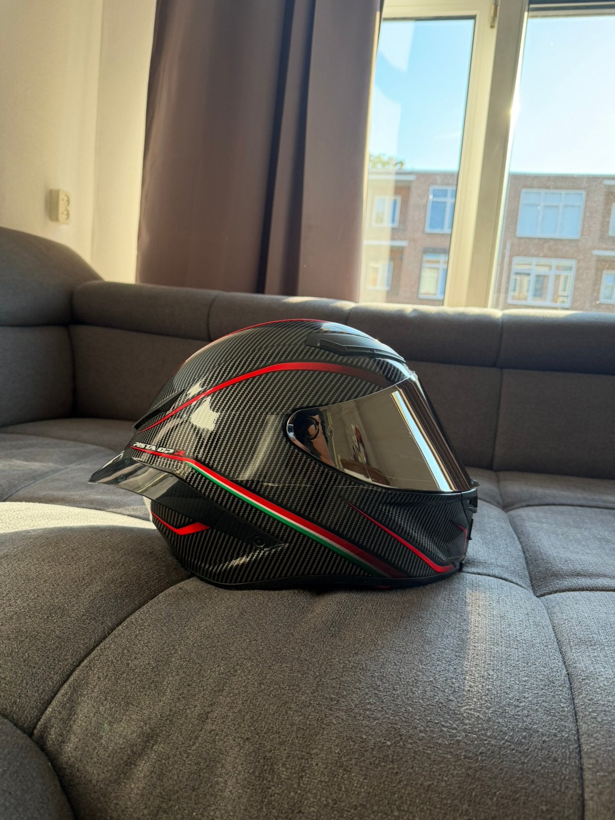 Race helm, Motoren, Kleding | Motorhelmen, Kinderen, Integraalhelm, S, Tweedehands