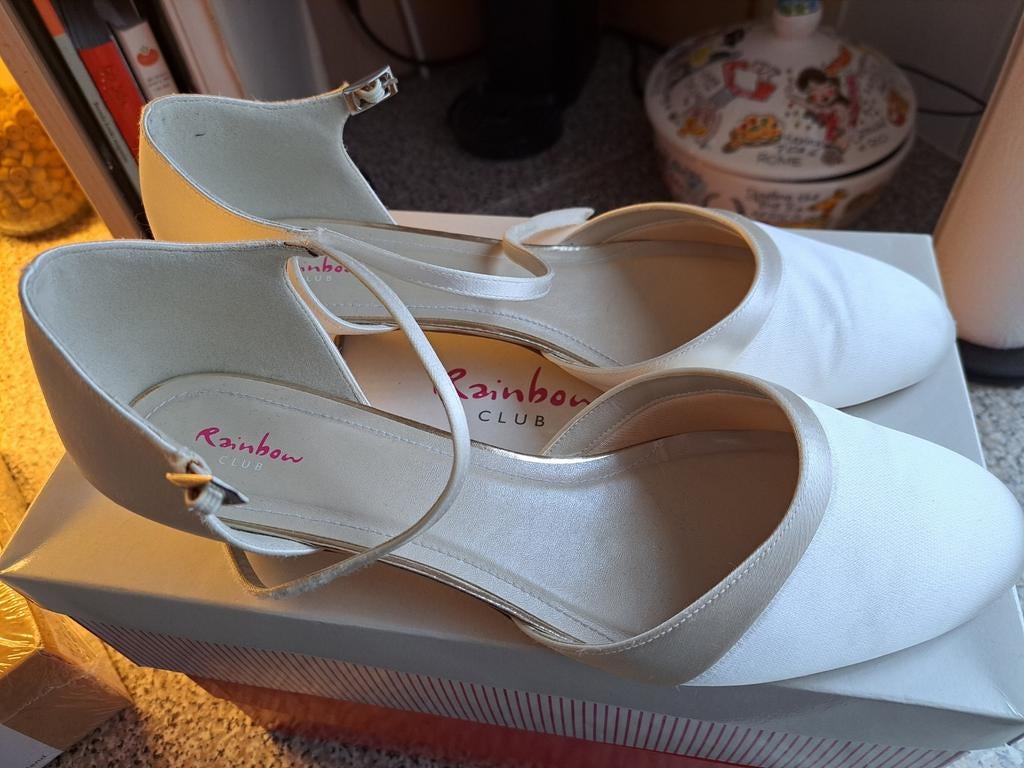 Trouwschoenen maat 42, Ophalen of Verzenden, Zo goed als nieuw, Schoenen