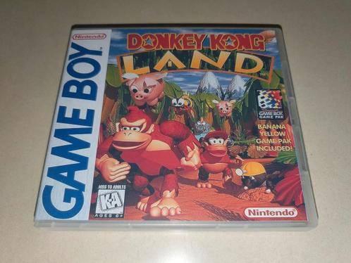 Donkey Kong Land Game Boy GB Game Case, Spelcomputers en Games, Games | Nintendo Game Boy, Avontuur en Actie, Verzenden, 1 speler