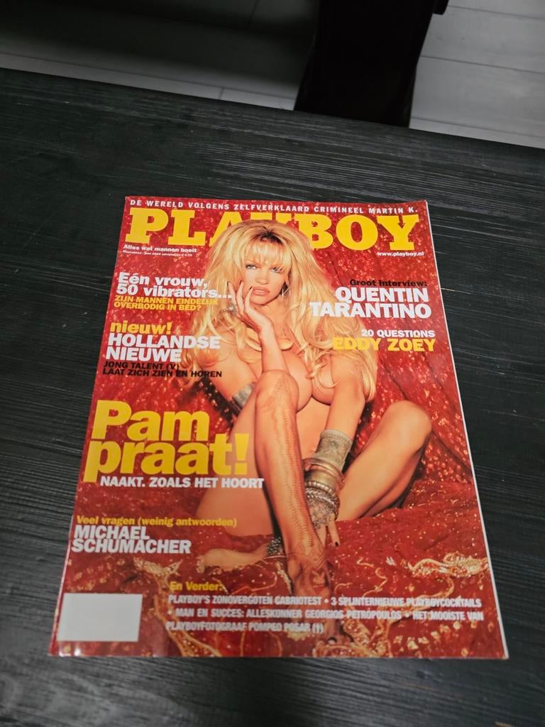 PLAYBOY JUNI 2004 - PAMELA ANDERSON - ZELDZAAM EXEMPLAAR, Ophalen of Verzenden, Gelezen, Overige typen
