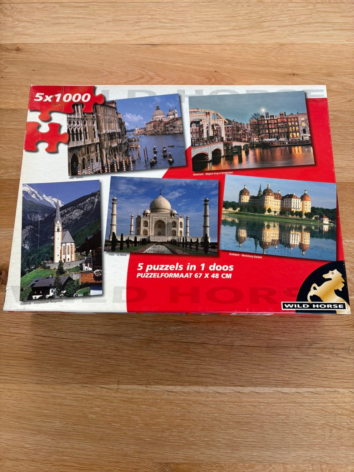 Wild horse puzzel! Nieuw, Ophalen of Verzenden, 500 t/m 1500 stukjes, Nieuw, Legpuzzel