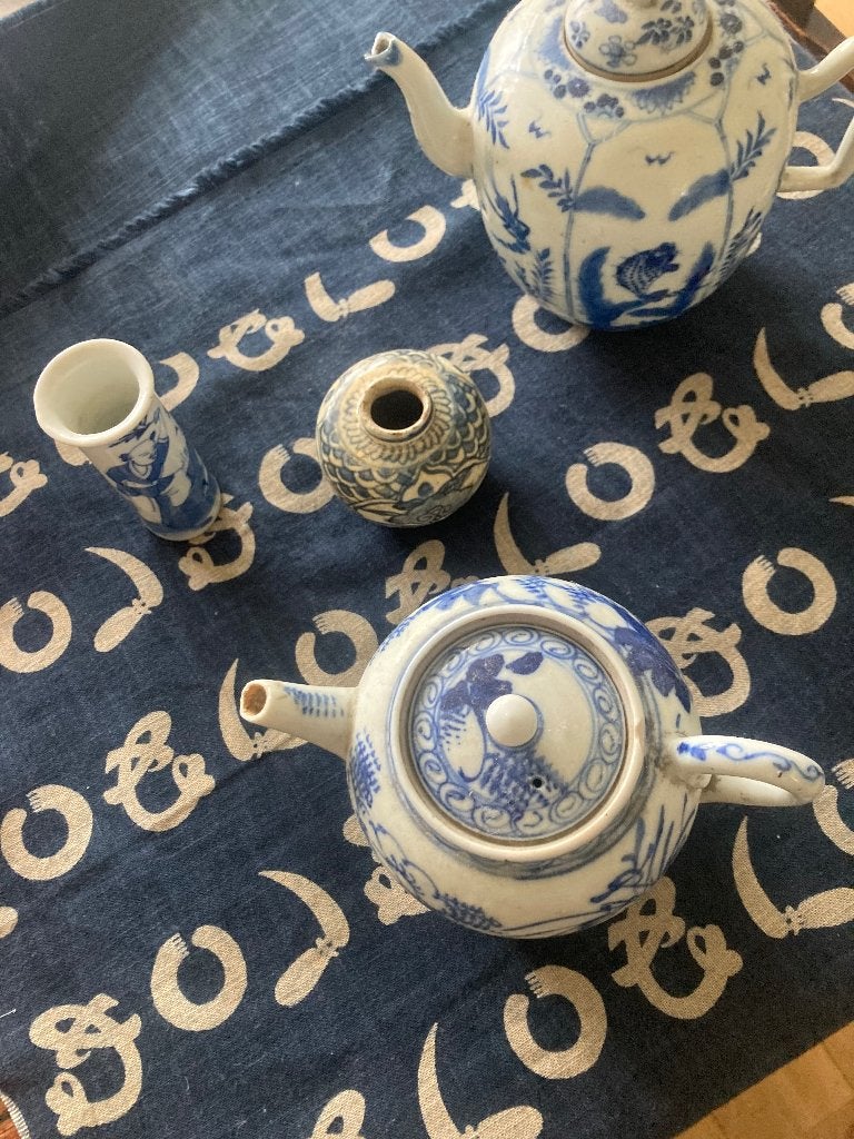 Porselein theepotjes en andere, Antiek en Kunst, Ophalen of Verzenden