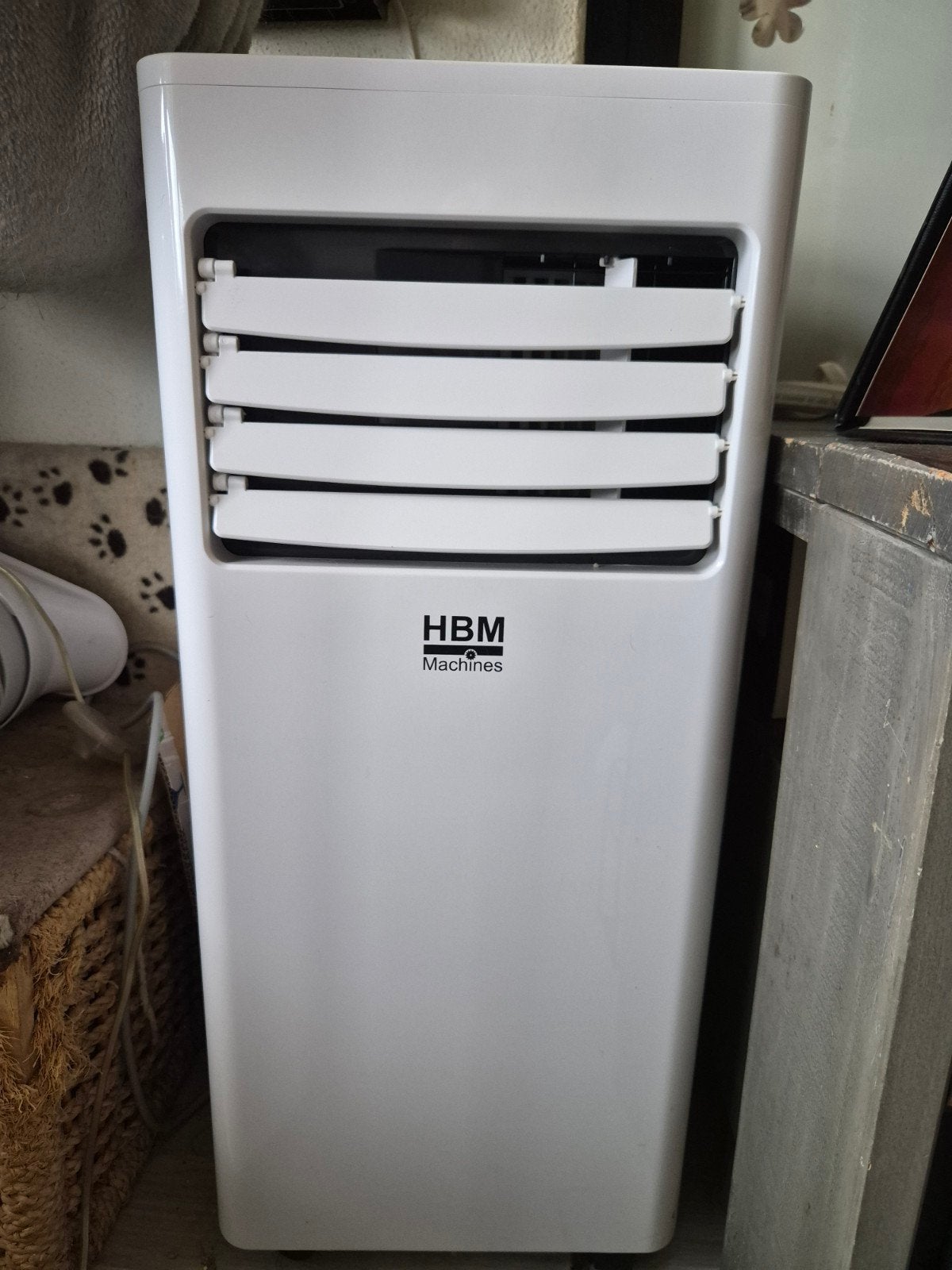 HBM Mobiele Airco - Koelen en Ventileren, Ophalen, Minder dan 60 m³, 3 snelheden of meer, Zo goed als nieuw