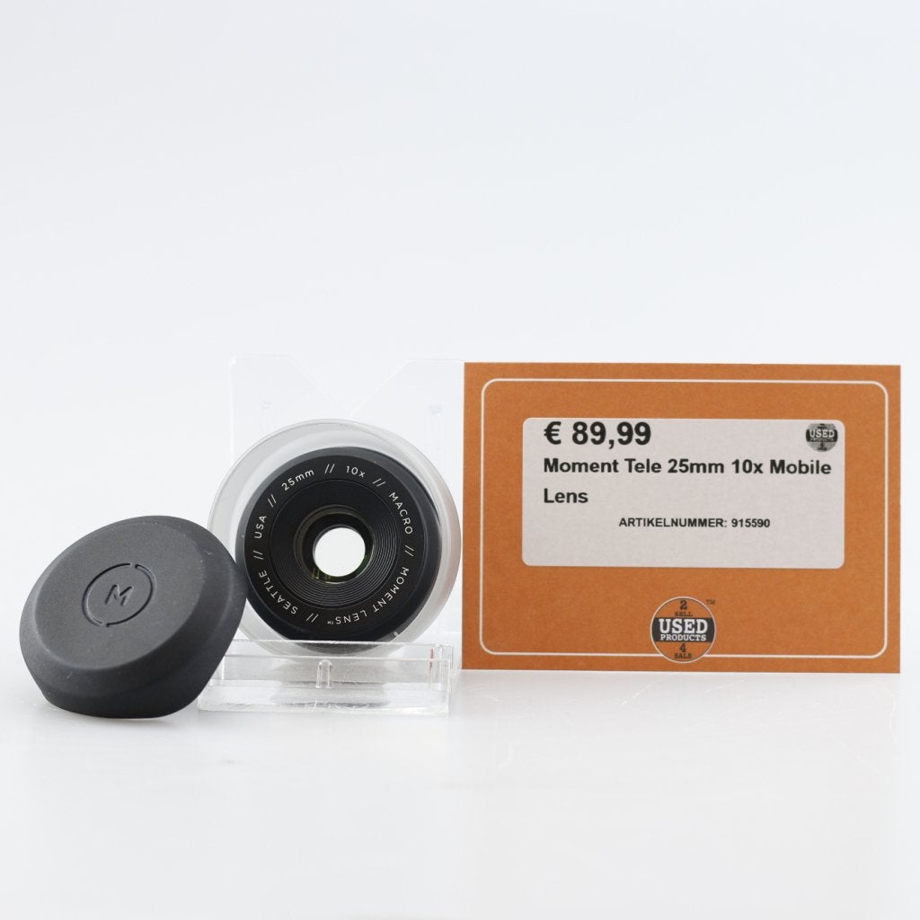 Moment Tele 25mm 10x Mobile Lens, Flex Ltd., Zo goed als nieuw, https://flex.com/contact-us, Nobelstraat 10, 5807 GA Oostrum LB, Limburg, Nederland