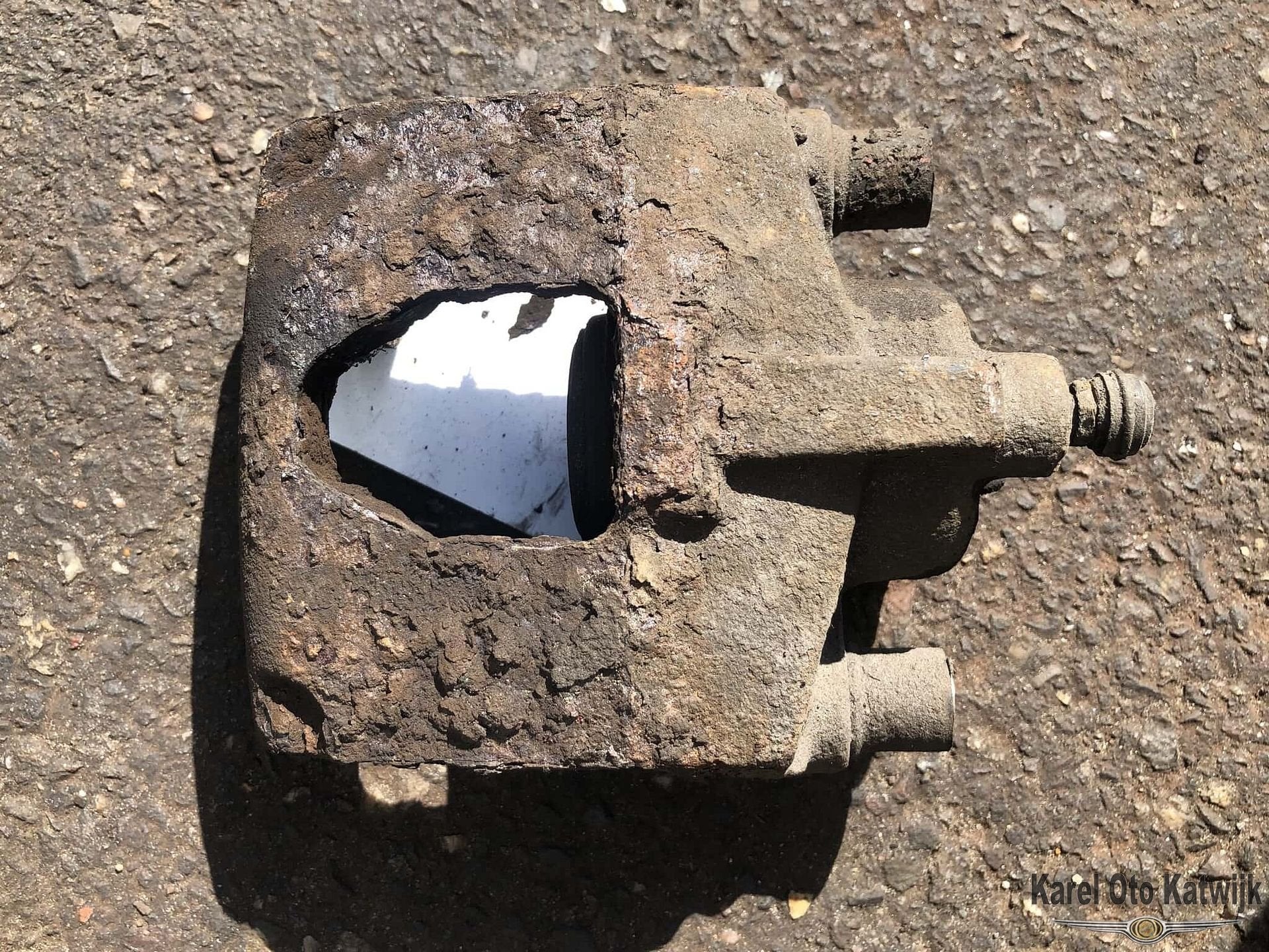 Remklauw Linksachter Chrysler Voyager / Grand Voyager 2004-2, Auto-onderdelen, Gebruikt, -, -, Ophalen of Verzenden
