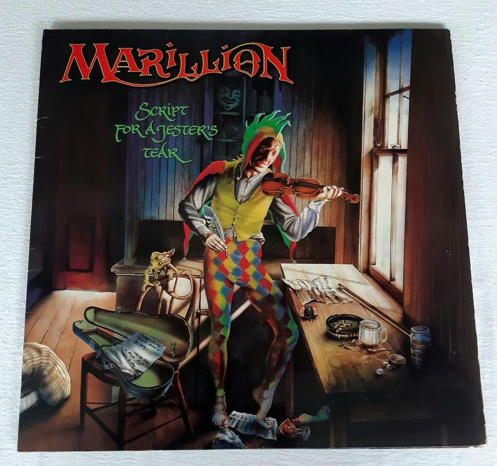 Marillion script for a yester's tear  lp vinyl 1983, Cd's en Dvd's, Vinyl | Rock, Progressive, Gebruikt, Ophalen of Verzenden