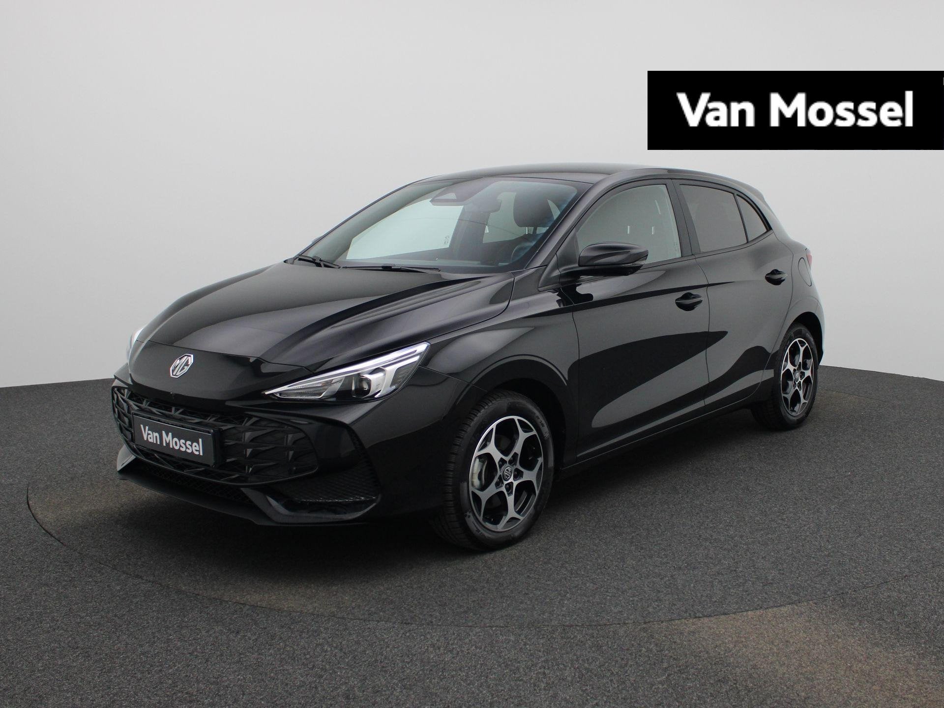 MG 3 1.5 Hybrid+ Luxury | Navigatie | Camera | Apple Carplay, Auto's, 194 pk, 4 cilinders, 1283 kg, Zwart