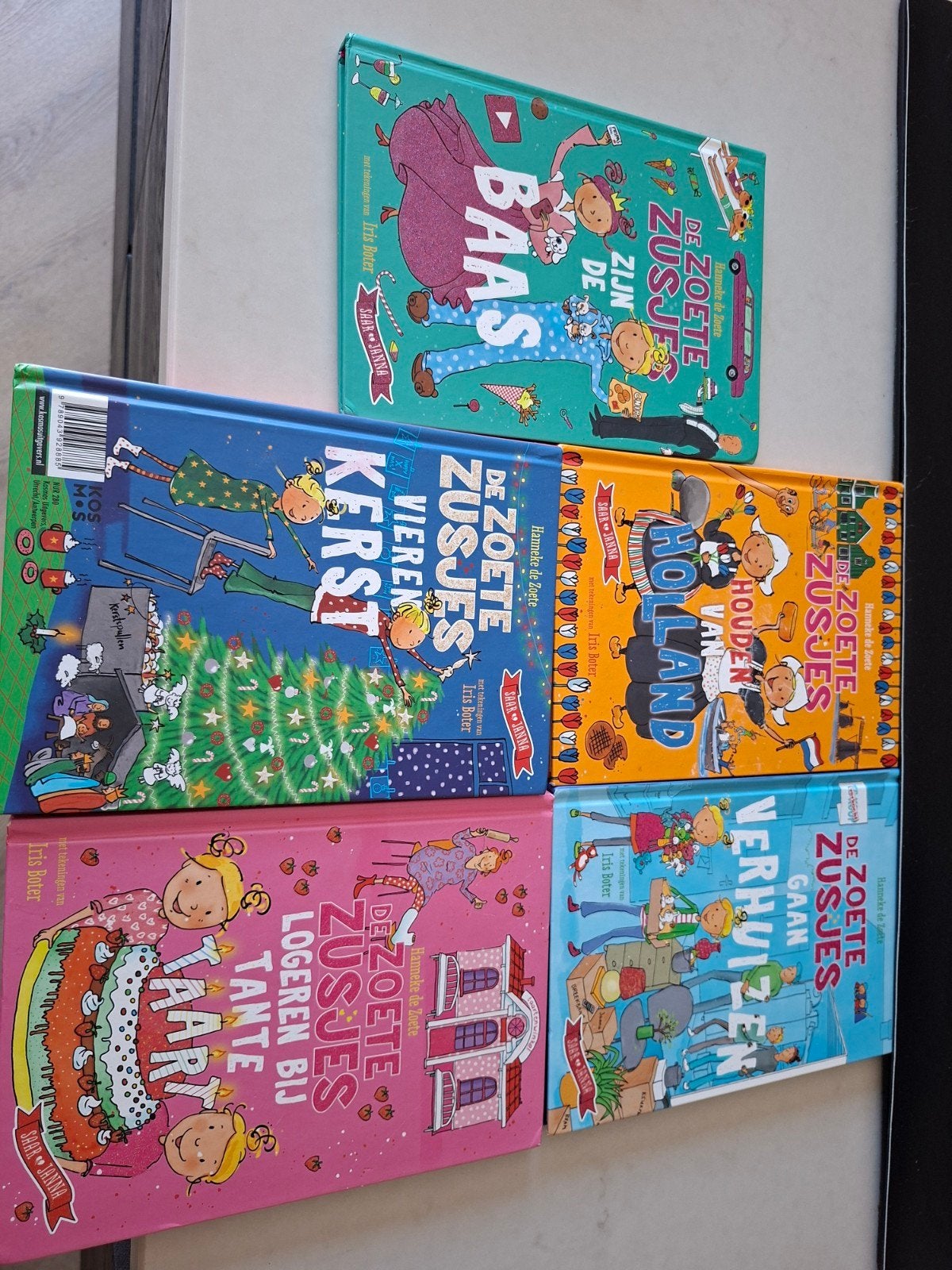 5 Zoete Zusjes boeken (incl. Kerst/Sint), Ophalen of Verzenden, Zo goed als nieuw, Fictie algemeen