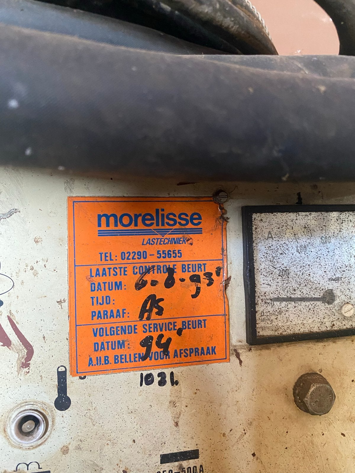 Morelisse Lasapparaat CV510 - Robuust en Krachtig, Doe-het-zelf en Verbouw, Gereedschap | Lasapparaten, Ophalen, Gebruikt, 250 ampère of meer