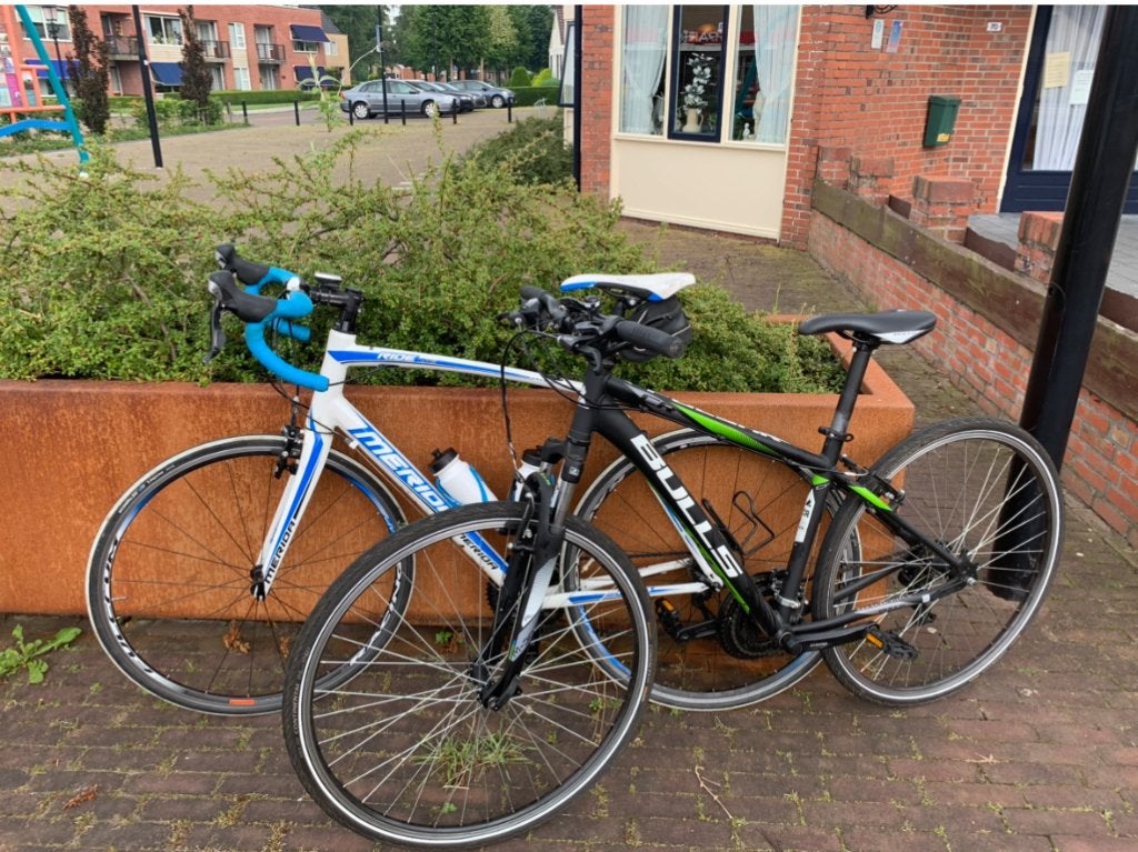 Racefiets en hybride fiets, Fietsen en Brommers, Fietsen | Racefietsen, Overige merken, Gebruikt, Aluminium, Ophalen of Verzenden